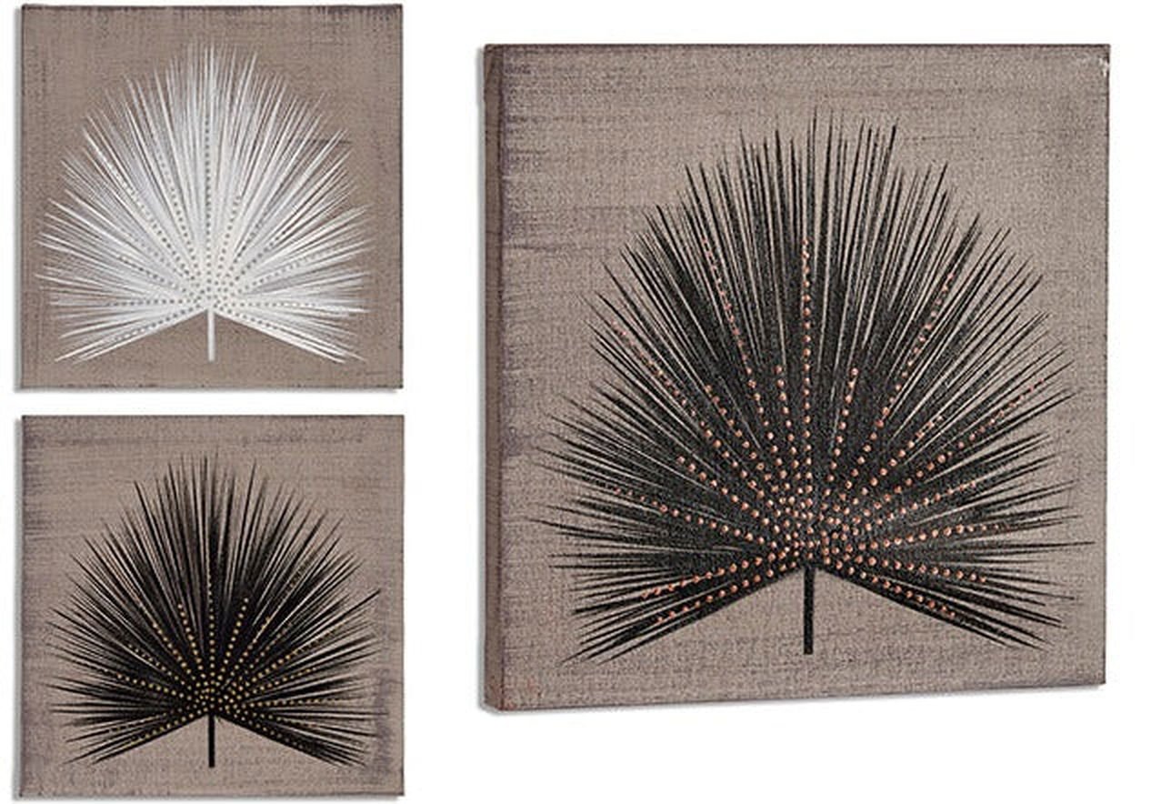 Canvas bilde Palmeløv 30x30 cm - Fritidsshoppen.nobildecanvasbildeDekor