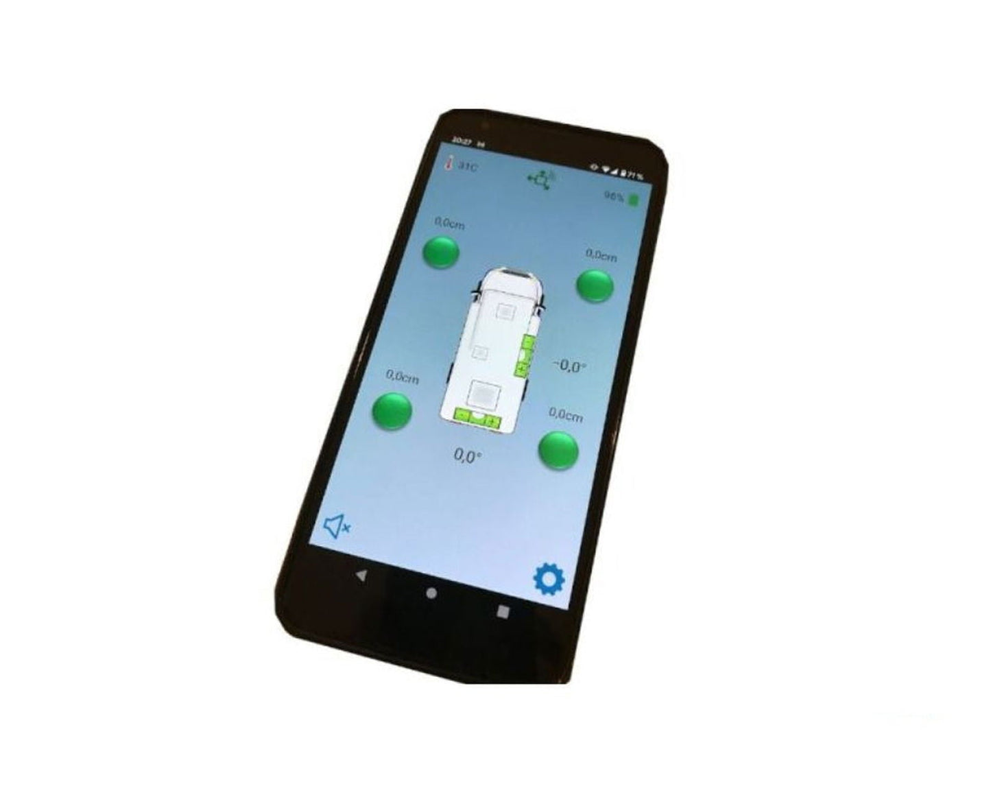 Digitalt vater EasyLevel - nivelleringsutstyr til bobil og campingvogn - Fritidsshoppen.nobobil/campingvognbocacampingbil