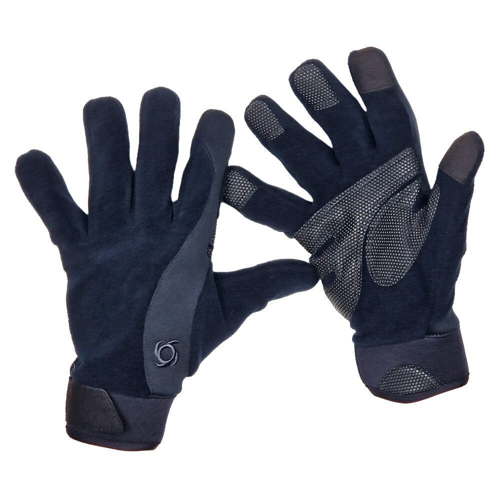 Doite Heritage Mildura Hansker – Varme, pustende fleecehansker med D - Touch™ og sklisikkert grep (Svart) - Fritidsshoppen.noAndesarctic trackingcamping