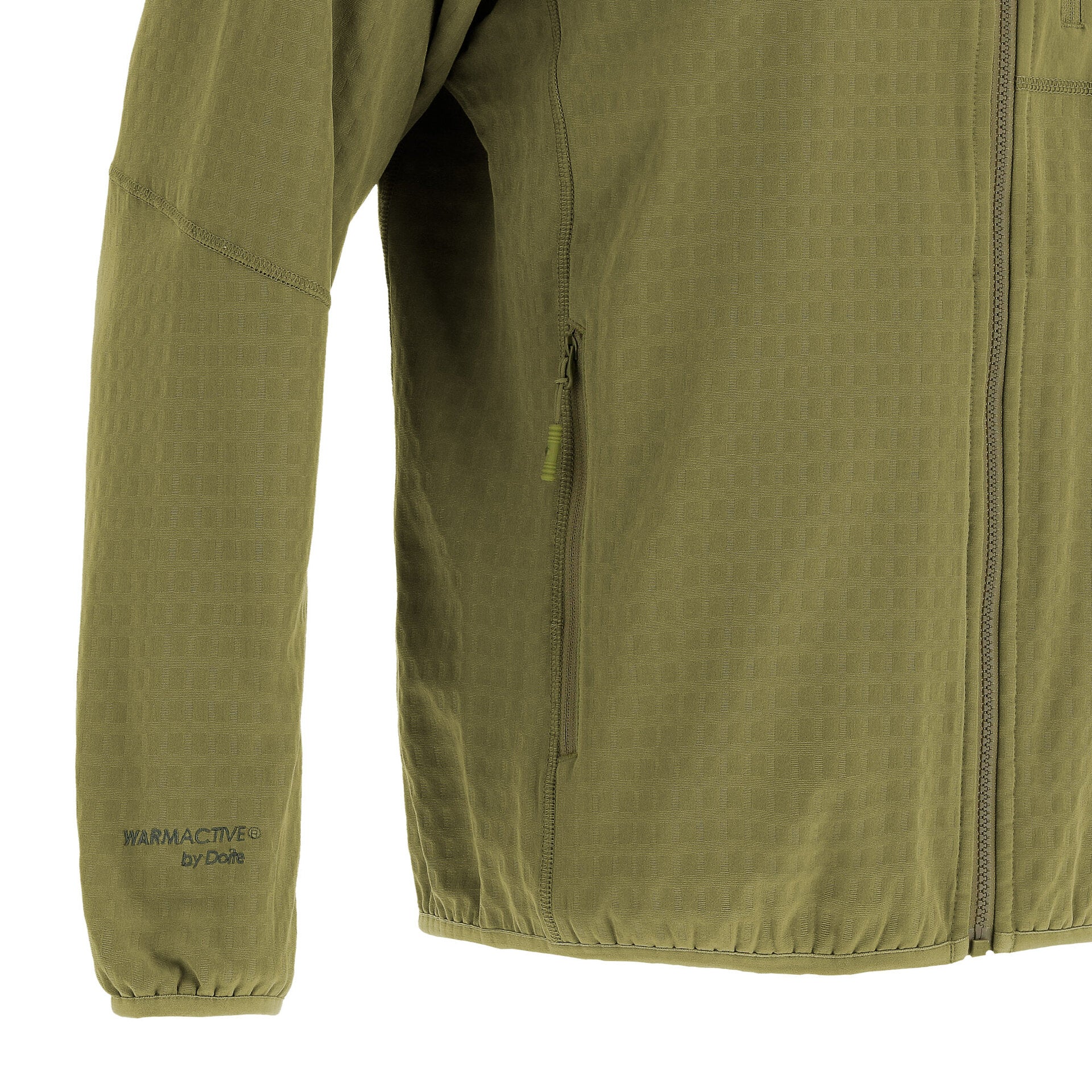 🧥 Doite Polar Grid Jakke Herre – WarmActive™ Fleece Farger: Olive Blå Sort - Fritidsshoppen.nobobilbåtturcamping