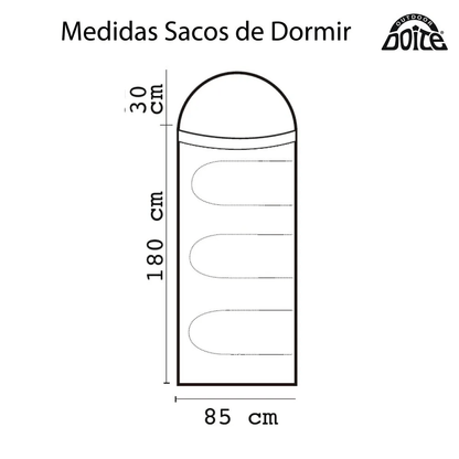 Doite Sovepose Compass Plus - Fritidsshoppen.no