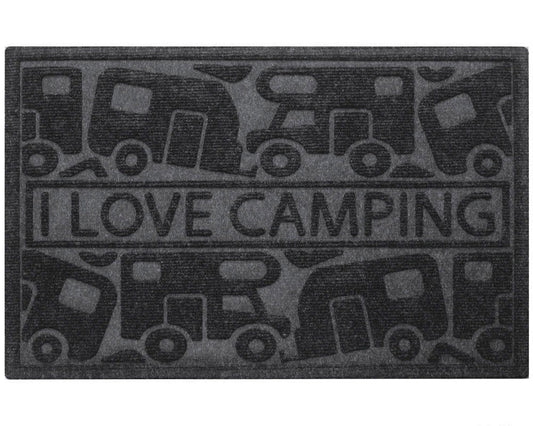 Dørmatte Arisol Kera Camp 60x40cm svart - Fritidsshoppen.no