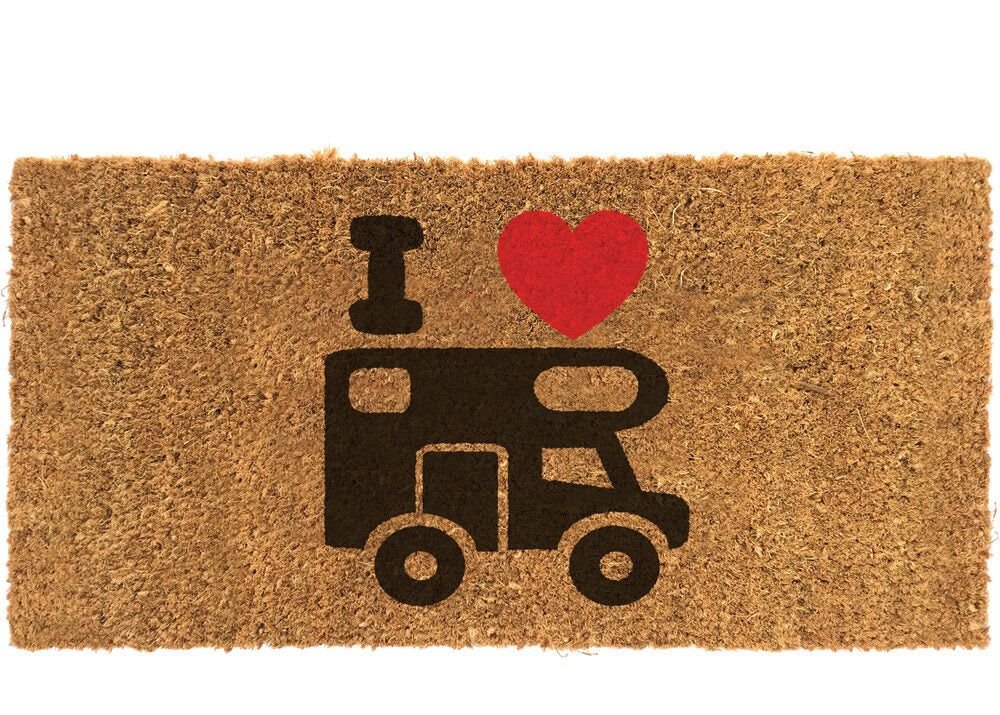 Dørmatte Bobil 50x25cm kokos - Fritidsshoppen.nobobilbobil/campingvognbobilutstyr