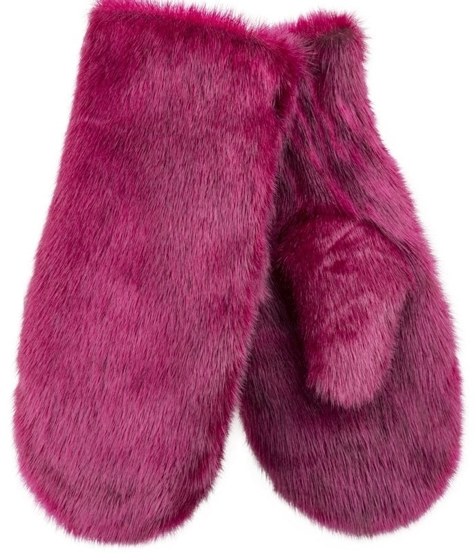 Aput luffer i selskinn – rosa