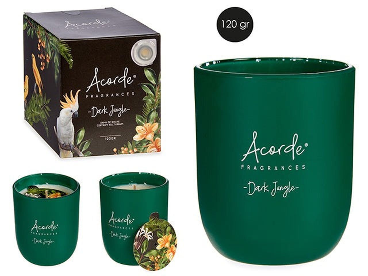 Duftlys i glass bambus - Fritidsshoppen.noaromabaderomds