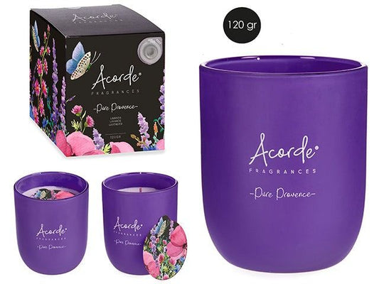 Duftlys i glass lavendel - Fritidsshoppen.noAromabaderomds