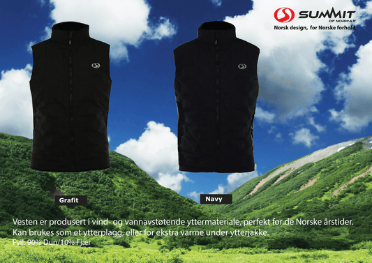 Dunvest herre fra Summit of Norway - sjekk prisen - Fritidsshoppen.no