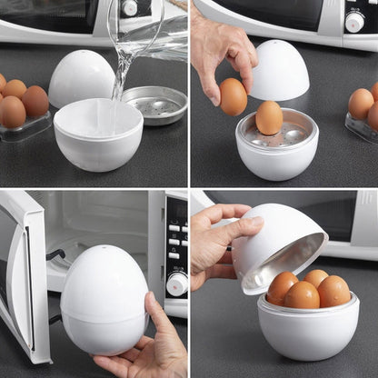 Eggkoker for microbølgeovn - med oppskrifter - Fritidsshoppen.nobigbuybobilkjøkkenbåtkjøkken
