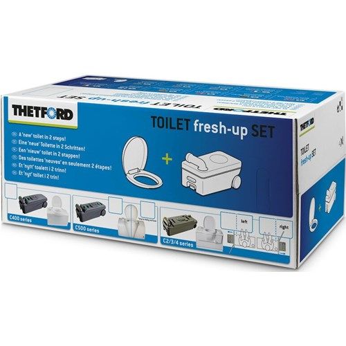 Fresh - Up Set Thetford C250 - C260 med hjul og håndtak - Fritidsshoppen.noBestillingsvarebobilbobil/campingvogn