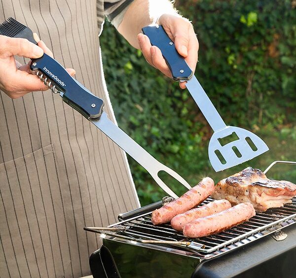 Grillutstyrssett 5 - 1 fra InnovaGoods - Fritidsshoppen.nofritidgrillgrillbestikk