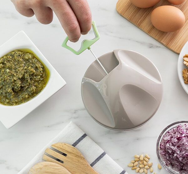 Grønnsaksskjærer mini med trekkledning - Fritidsshoppen.nobobilcampingcampingvogn