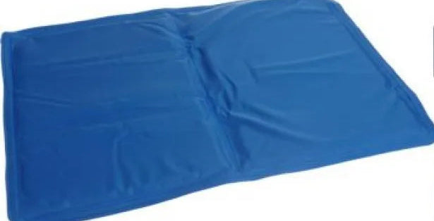 kjølematte til hund i blå farge