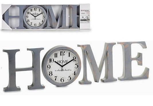 Home skilt med klokke Salg - Kun få igjen til denne prisen! - Fritidsshoppen.noDekordekorativgaveshoppen