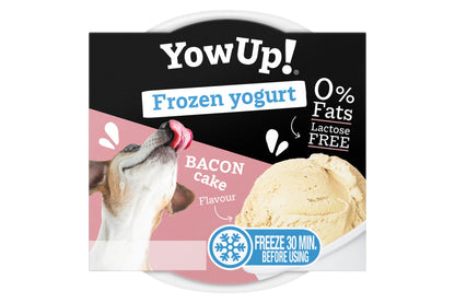 YowUp Frozen Yogurt Bacon Cake