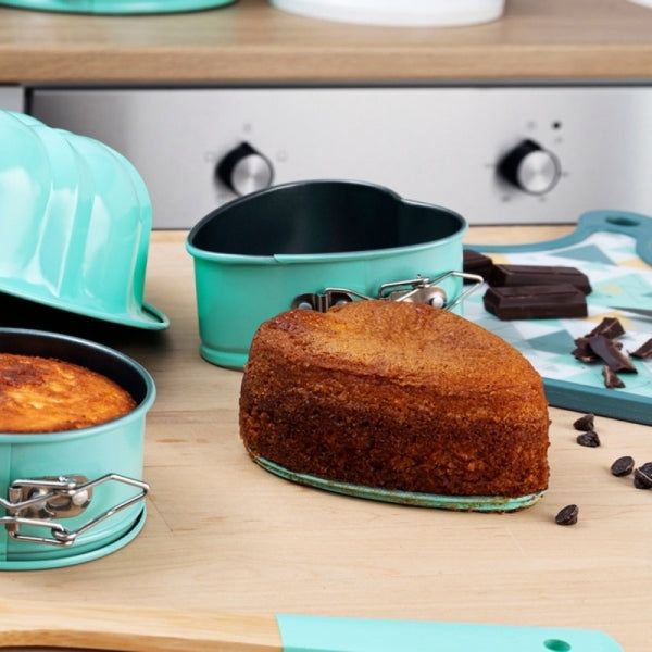 Kakeform Quid Mint rustfritt stål (12 X 11 cm) - Fritidsshoppen.nobakingkakeformkjøkken