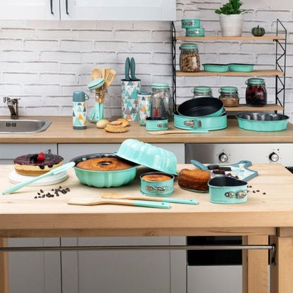 Kakeform Quid Mint rustfritt stål (15 X 8 cm) - Fritidsshoppen.nobakingkakeformkjøkken