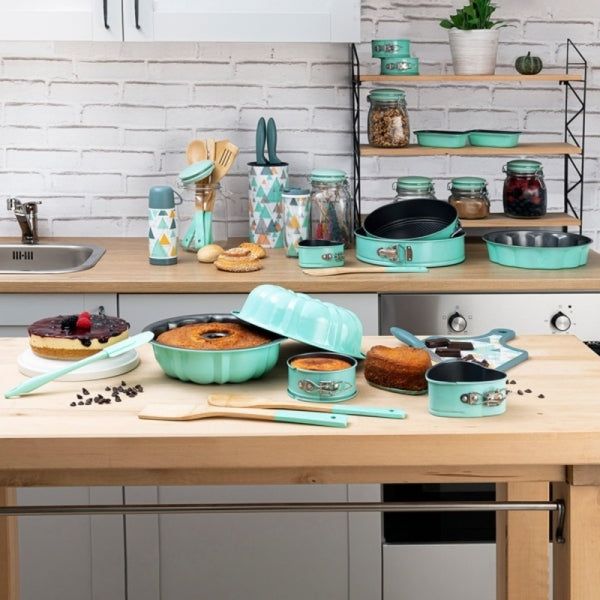 Kakeform Quid Mint rustfritt stål (24 X 8 cm) - Fritidsshoppen.nobakingkakeformkjøkken