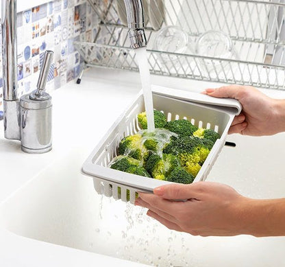 Kjøleskapshyller justerbare fra InnovaGoods (Pakke med 2) - Fritidsshoppen.nohyllejusterbarkjopp