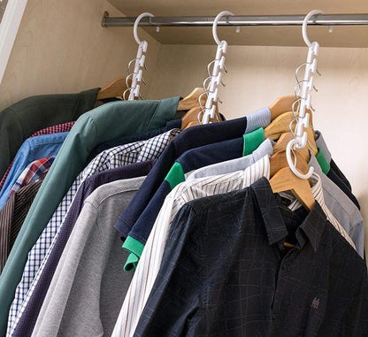 Klesorganisator for 40 plagg fra Innovagoods - Fritidsshoppen.nocampingoppbevaringgardgarderobe