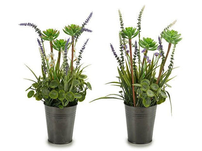 Kunstig plantemix med lavendel - Fritidsshoppen.nobilligshoppenDekorgrønt