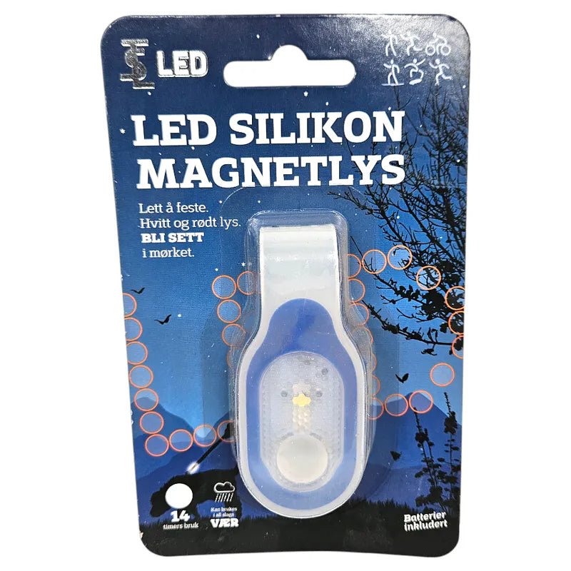LED Magnet lys - Bli sett i høstmørket - Fritidsshoppen.no