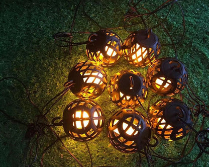 Lysslynge m/flammekuler LED 230V med fjernkontroll - Fritidsshoppen.nobalkongbobilbobil/campingvogn