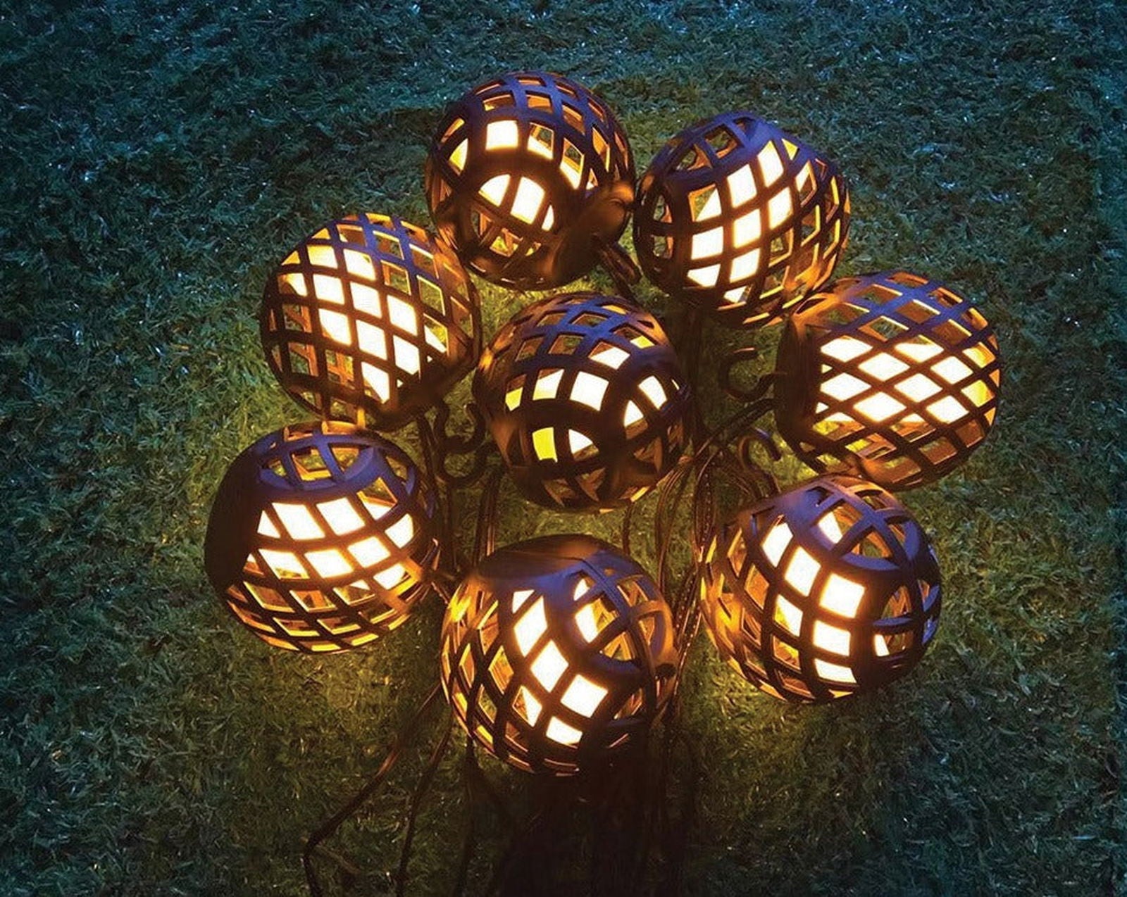 Lysslynge m/flammekuler LED 230V med fjernkontroll - Fritidsshoppen.nobalkongbobilbobil/campingvogn