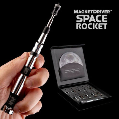 Magnet driver™ Space Rocket - innovativt presisjonsskrujern med Magnet Driver™ mini - Fritidsshoppen.noelegantgaveshoppengavetips