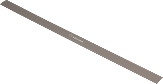 Mosebeslag i sink for papptak - 40x750 mm - Fritidsshoppen.no