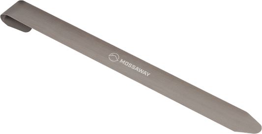 Mosebeslag i sink for steintak - 40x440 mm. - Fritidsshoppen.no