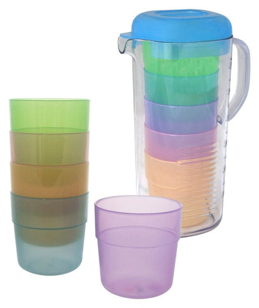 Mugge med fem glass fra Eurotrail - Fritidsshoppen.nobobilbordcamping