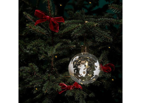 Mummi Dekorasjonskule - med ledlys - Fritidsshoppen.nodekorasjoninteriørkulejulekule