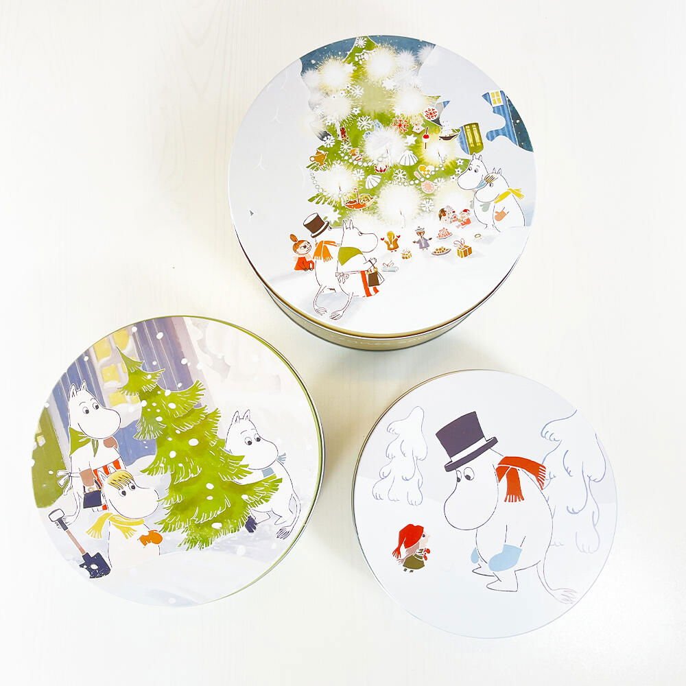 Mummi kakebokser sett a 3 stk Vinter - Hjem & Fritidsshoppen.no