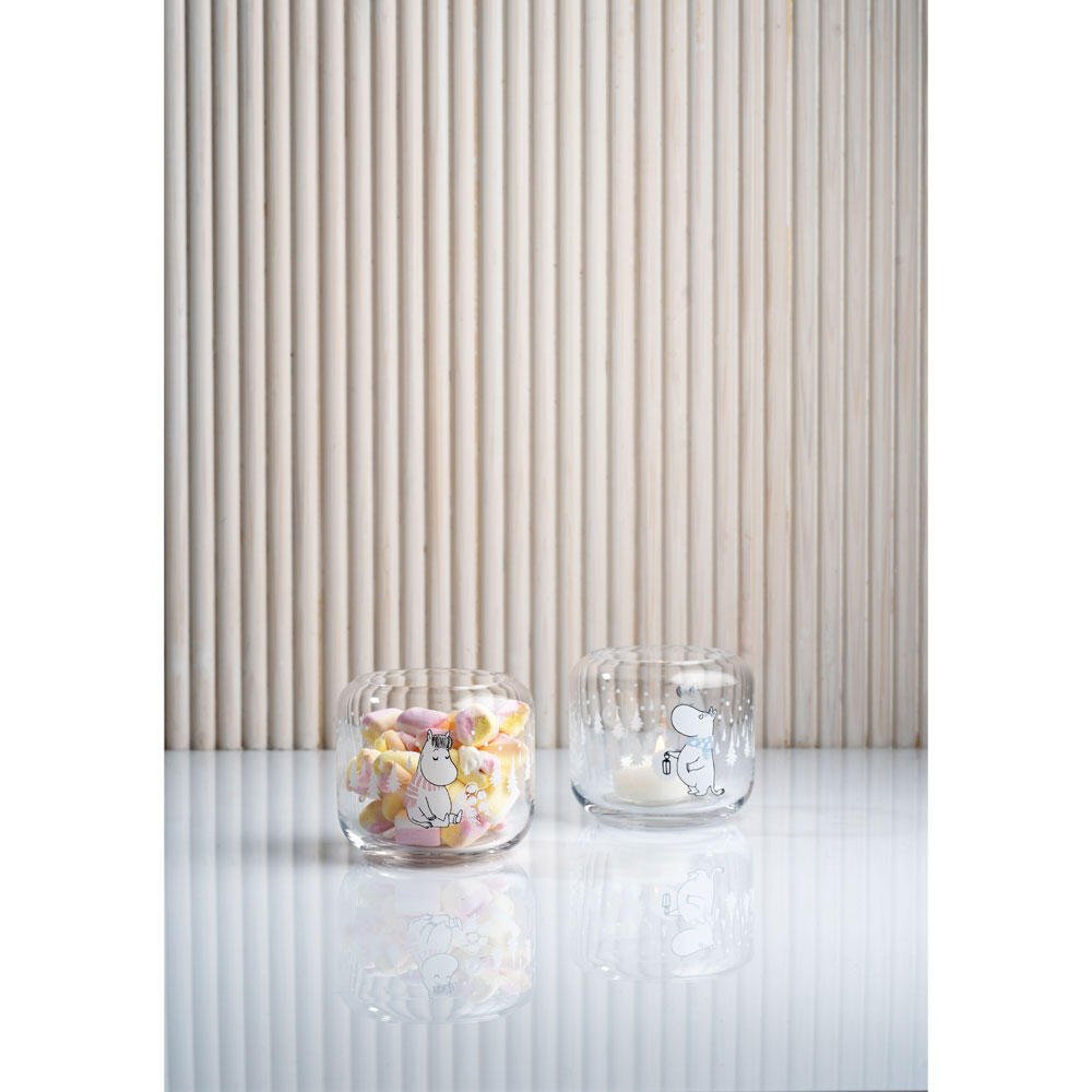 Mummi Telysholder - Snøfall - Fritidsshoppen.no