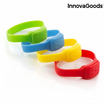 Myggavvisende citronellaarmbånd grønn - Fritidsshoppen.noanti mosquito braceletanti pestarmbånd
