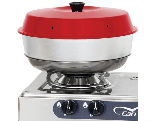 Omnia Fritidsovn med lokk - bestselger for gassbluss! Perfekt for bobil, båt og caravan - Fritidsshoppen.nobobilbobil/campingvognbåt