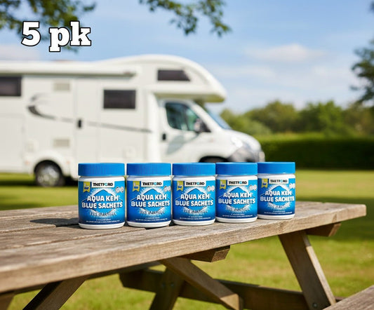 Pakkepris på Thetford Aqua Blue Sachets 75 stk - sanitærmiddel til bobil og campingvogn - Fritidsshoppen.noAquaAqua Blueaqua clean