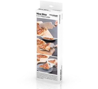 Pizzaskjærer 4 - i - 1 Nice Slice - Fritidsshoppen.nokjutkjøkkenkjøkkenutstyr