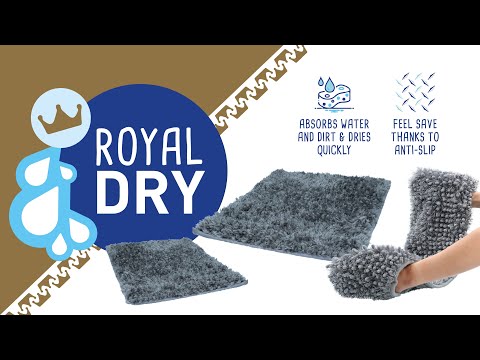Royal Dry Doormat For Dogs M - video som viser produktet i bruk