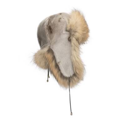 Grønlandslue i natur inuitisk selskinn med Finnraccoon-trim – Great Greenland