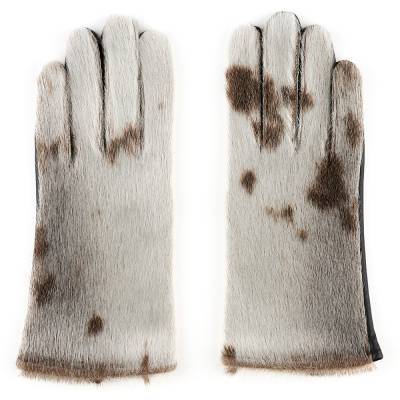 Skinnhansker i lammeskinn og inuitisk selskinn – dame – Great Greenland