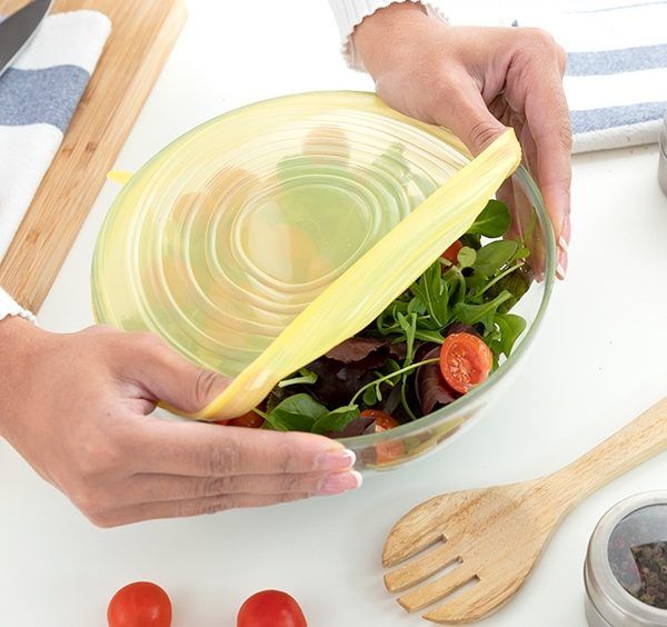 Silikonlokk sett gjenbrukbar/regulerbar ( 10) - Hjem & Fritidsshoppen.no