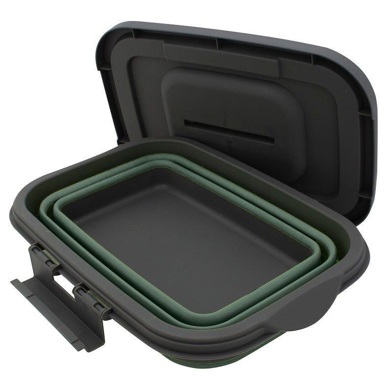 Sammenleggbar kurv med lokk M - Eurotrail - Fritidsshoppen.no