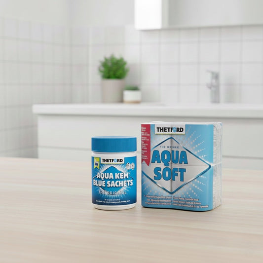 Sanitærpakke - Thetford Aqua Kem Blue og Aqua Soft toalettpapir! - Fritidsshoppen.nobobilcampingbilfritid