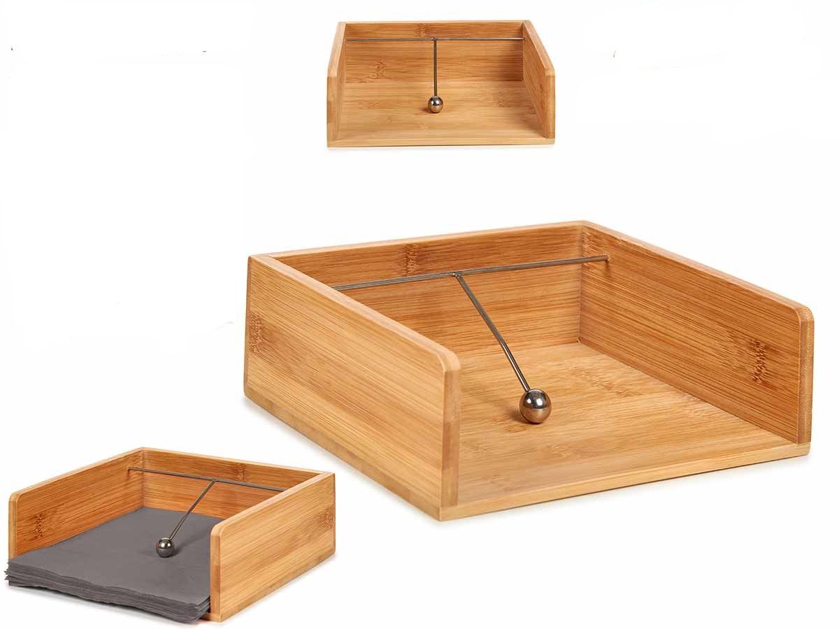 Serviettholder i Bambus - Fritidsshoppen.nobordborddekkingdekk