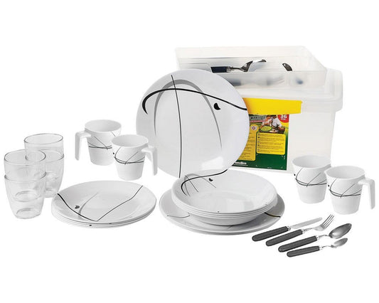 Servise Brunner Serenade All Inclusive 36 deler m/boks - Fritidsshoppen.noall inclusivebobilbrunner