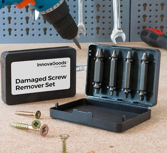 Sett for fjerning av skadete skruer - Fritidsshoppen.nofritidskruersmart