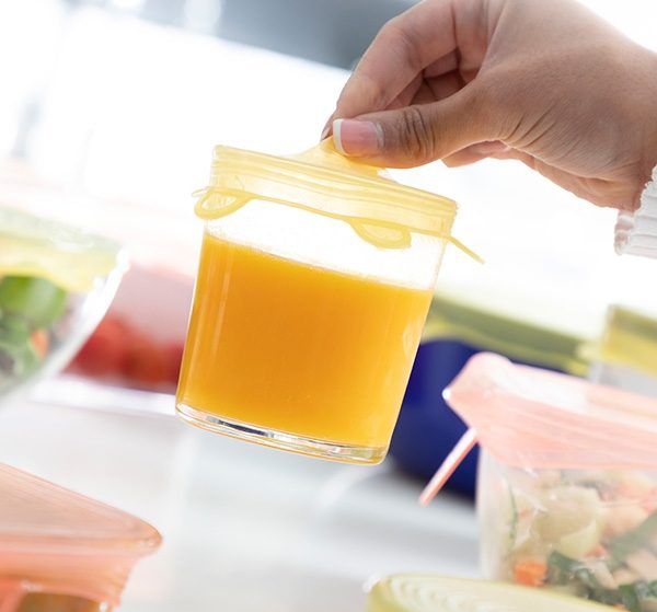 Silikonlokk sett gjenbrukbar/regulerbar ( 10) - Fritidsshoppen.nogjenbrukkjoppkjøkken