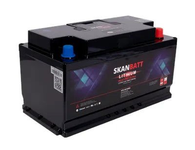 SKANBATT Lithium HEAT PRO Ultra 12V 100AH CAN Bus 300A (<3s) Bestselger! - Fritidsshoppen.no