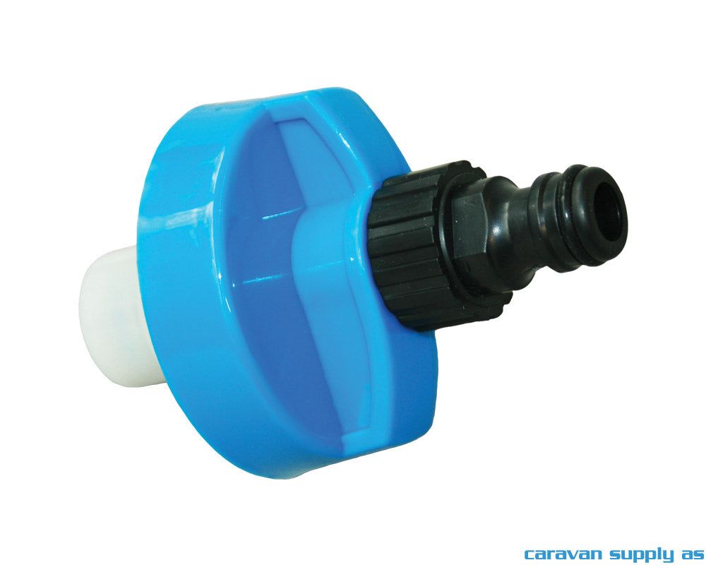 Skrulokk til vannpåfylling m - gardenakobling Ø67mm - Fritidsshoppen.nobobilbobil/campingvognboca